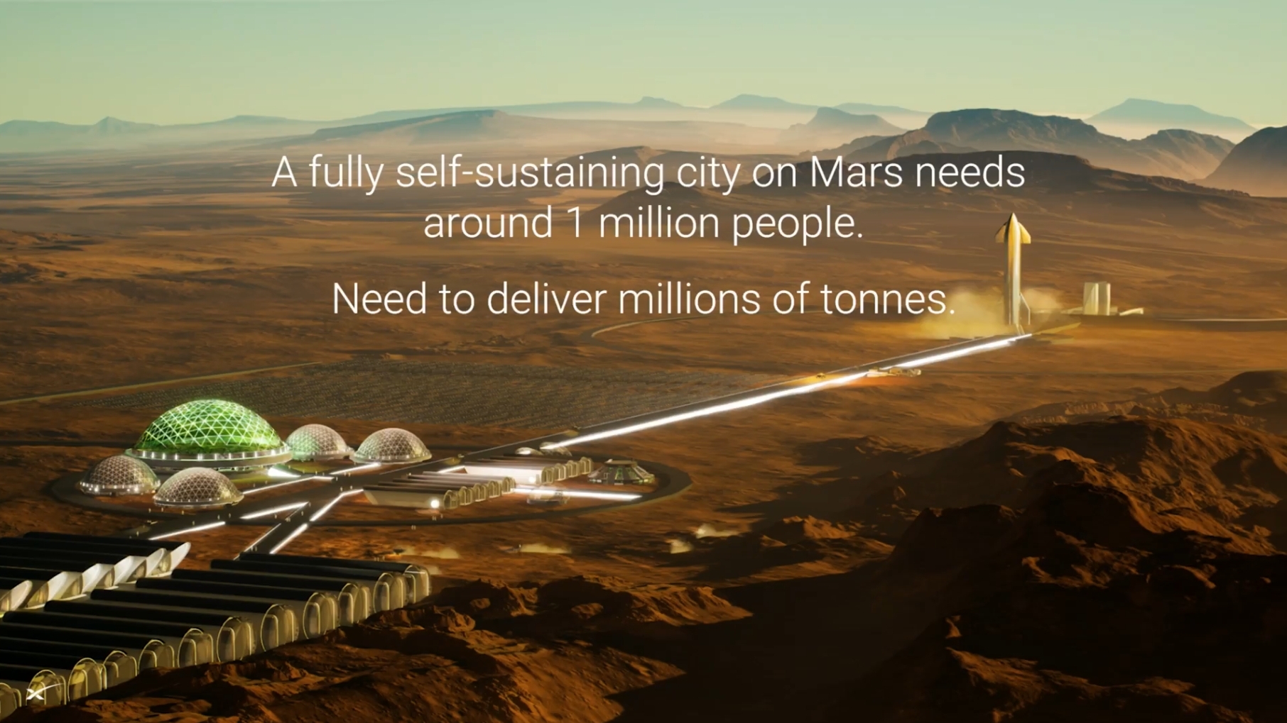 SpaceX Ambitious Plan: Thousands of Starships to Build A City of 1 Million People on Mars