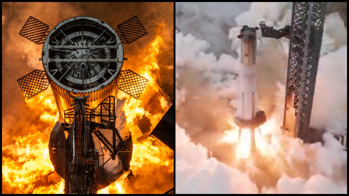 SpaceX Conducts Successful Static-Fire Test of Super Heavy Booster for Starship Flight 11