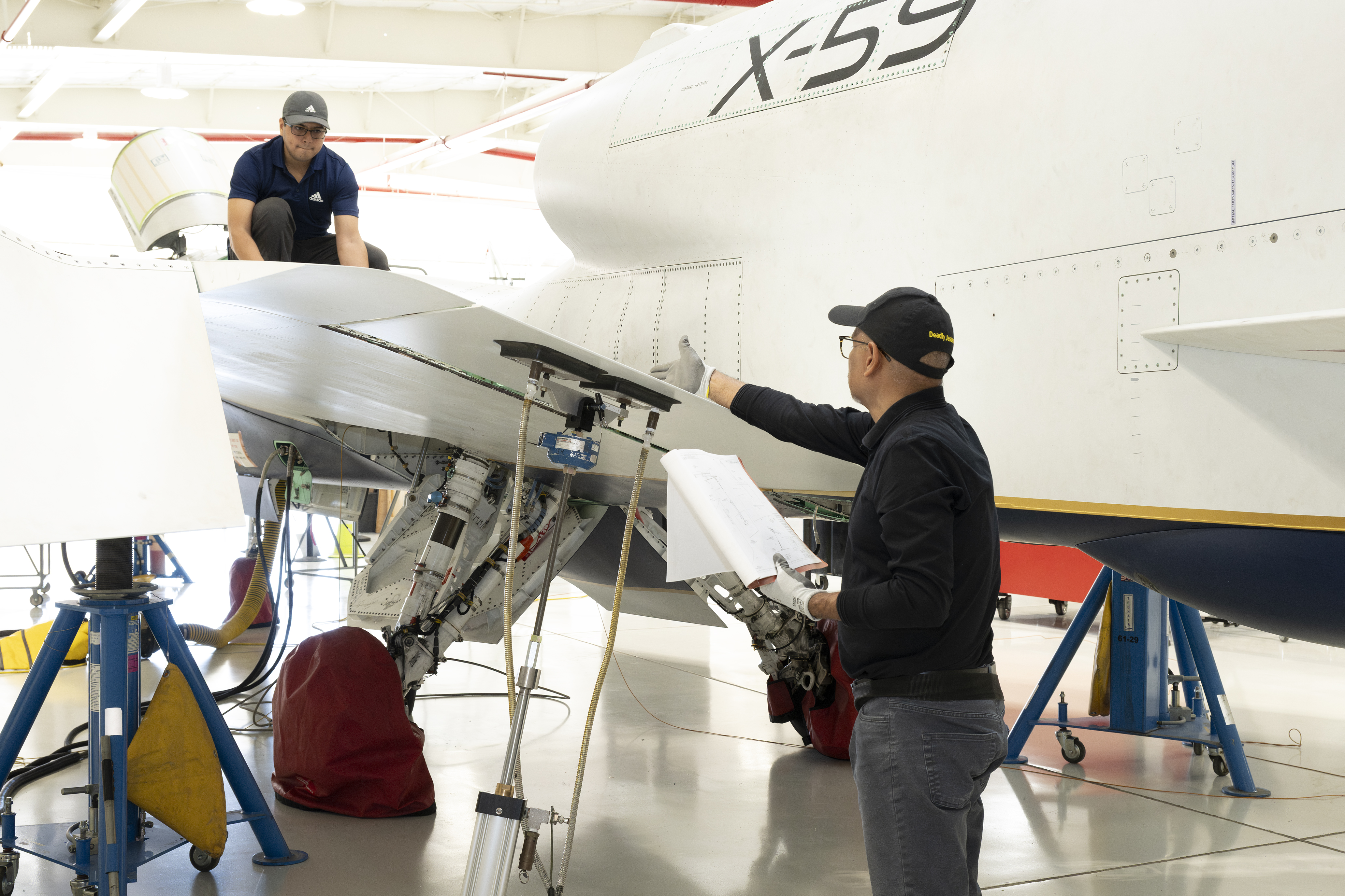 NASA’s X-59 Undergoes Scheduled Maintenance