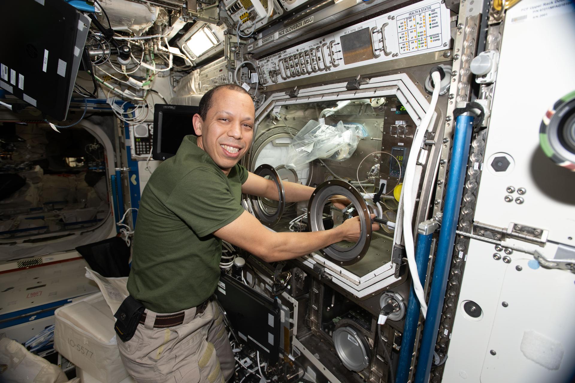 Bacteria, Cartilage, and Metal Tops Tuesday’s Research Aboard Station