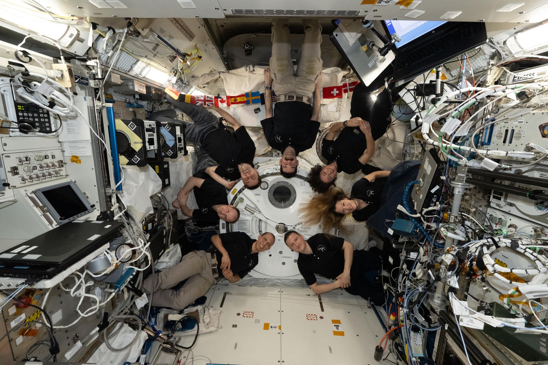 Expanded Crew Works Science, Microgravity Adaptation, and Next Crew Departure