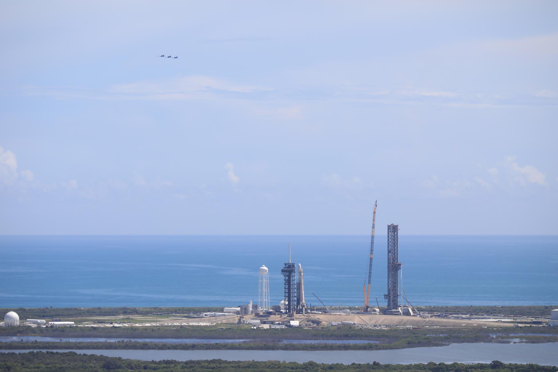 NASA Roman Space Telescope: Second Stage LOX Loading at 7:07 a.m. EDT