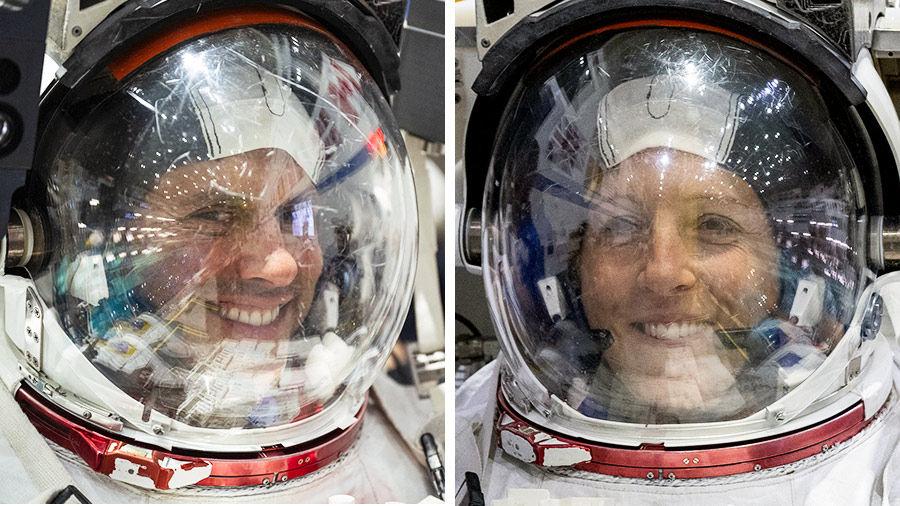 NASA, ESA Astronauts Begin Spacewalk to Swap High-Speed Antenna