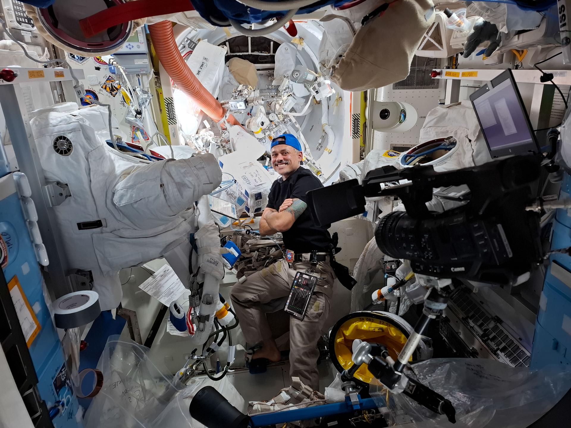 Spacewalk Preps and Advanced Biomedical Research Begin Week