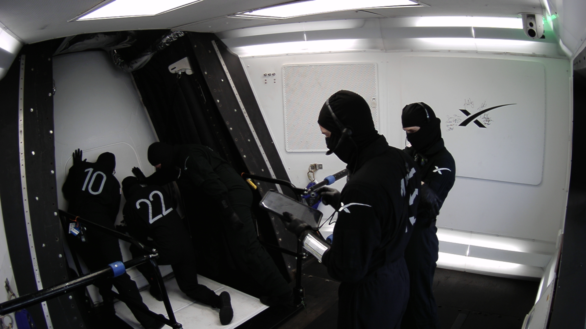 Hatch Closed on Crew-13 SpaceX Dragon Spacecraft